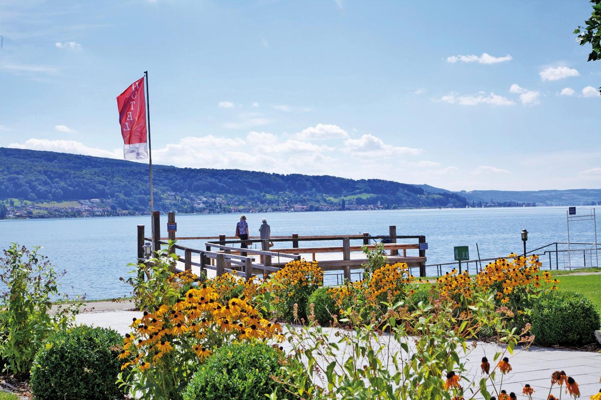 Strandhotel Löchnerhaus Reichenau Exterior foto